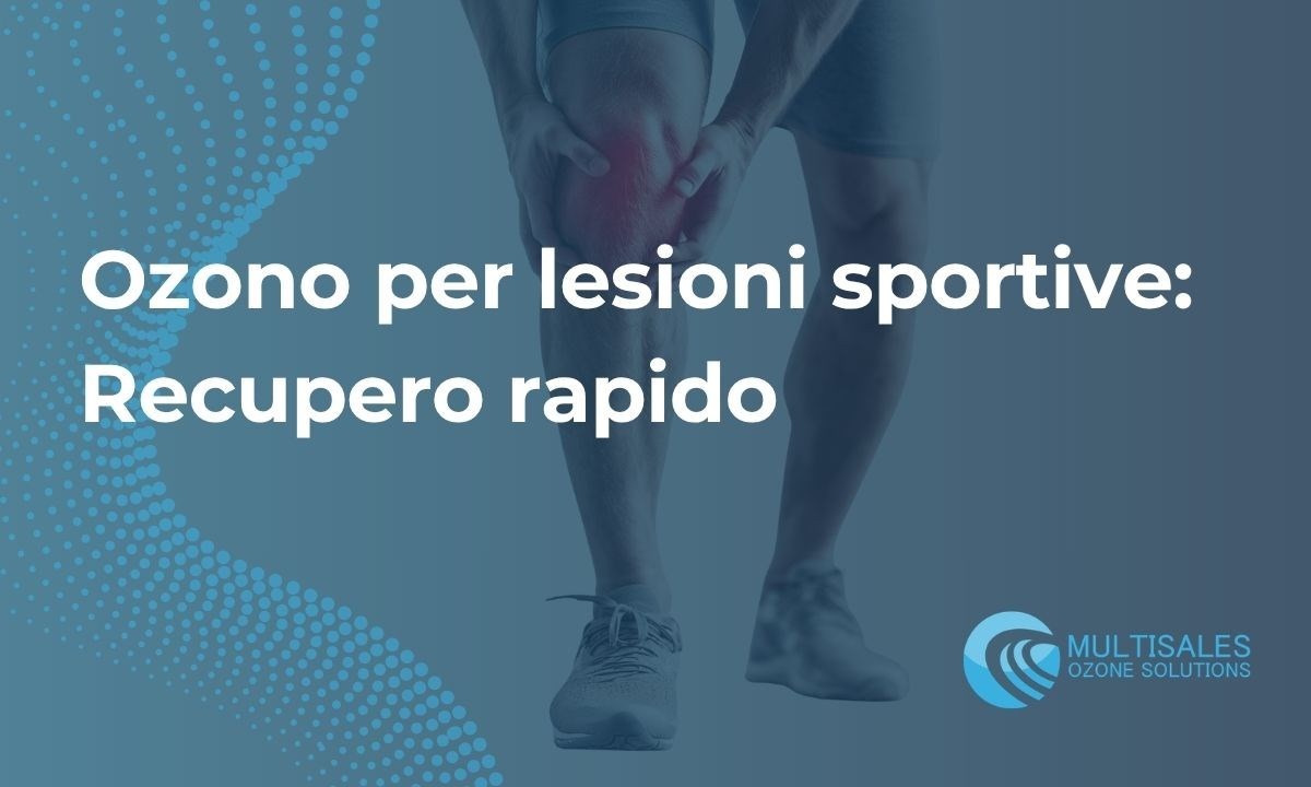 Trattamento ozono per lesioni sportive: Guida per Medici