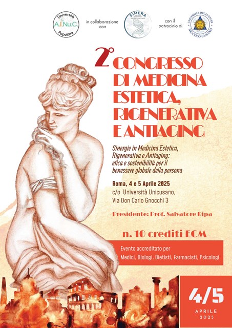 2° CONGRESSO DI MEDICINA ESTETICA, RIGENERATIVA E ANTIAGING | Blog