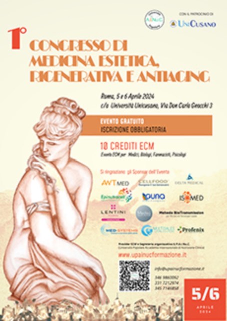 1° CONGRESSO DI MEDICINA ESTETICA, RIGENERATIVA E ANTIAGING | Blog